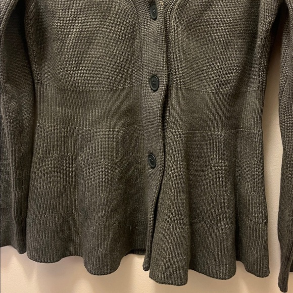 Belle poque gray women’s Vintage Cardigan Sweater size large - Picture 6 of 10